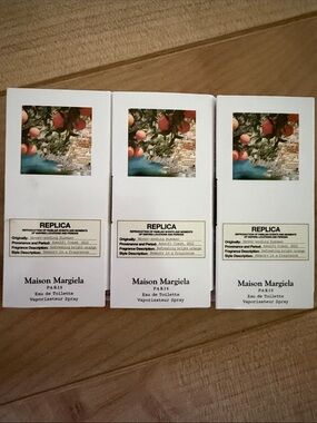 3 x Maison Margiela Replica Never-ending Summer